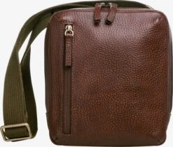 Lloyd Leren Tassen Schoudertas Heren Donkerbruin