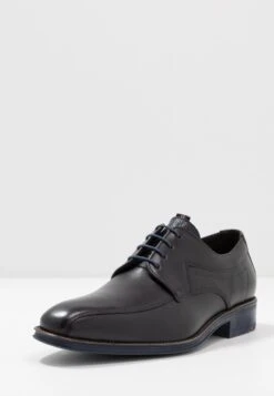 Lloyd Gerald - Veterschoenen - Schwarz/Ocean -Lloyd Mode Schoenenwinkel 073bafe7f19c4a3086bf7c73c878f13f