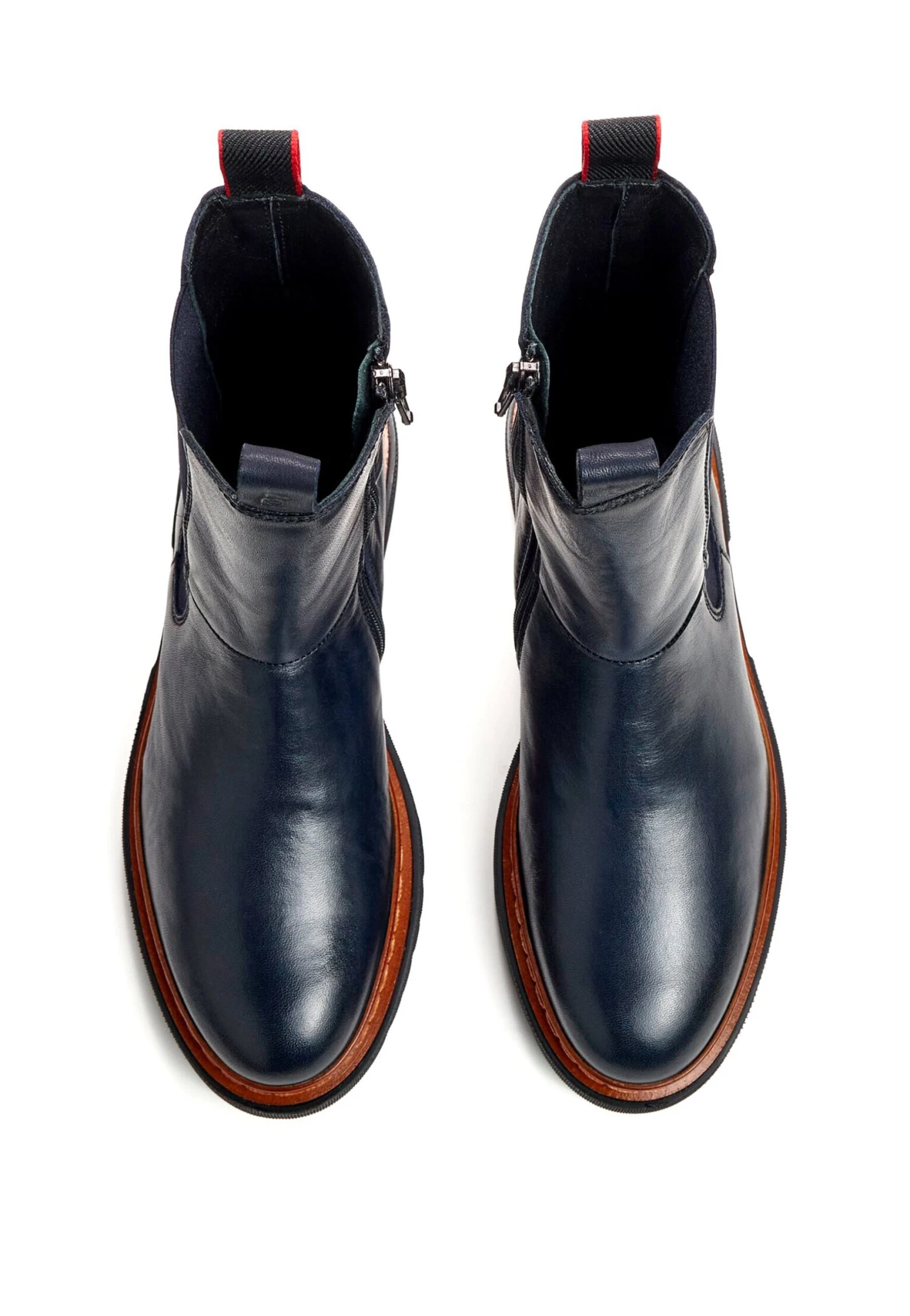 Lloyd Moderne- Enkellaarsjes Met Plateauzool - Blau 3 Lloyd Moderne- Enkellaarsjes Met Plateauzool - Blau - Afbeelding 3