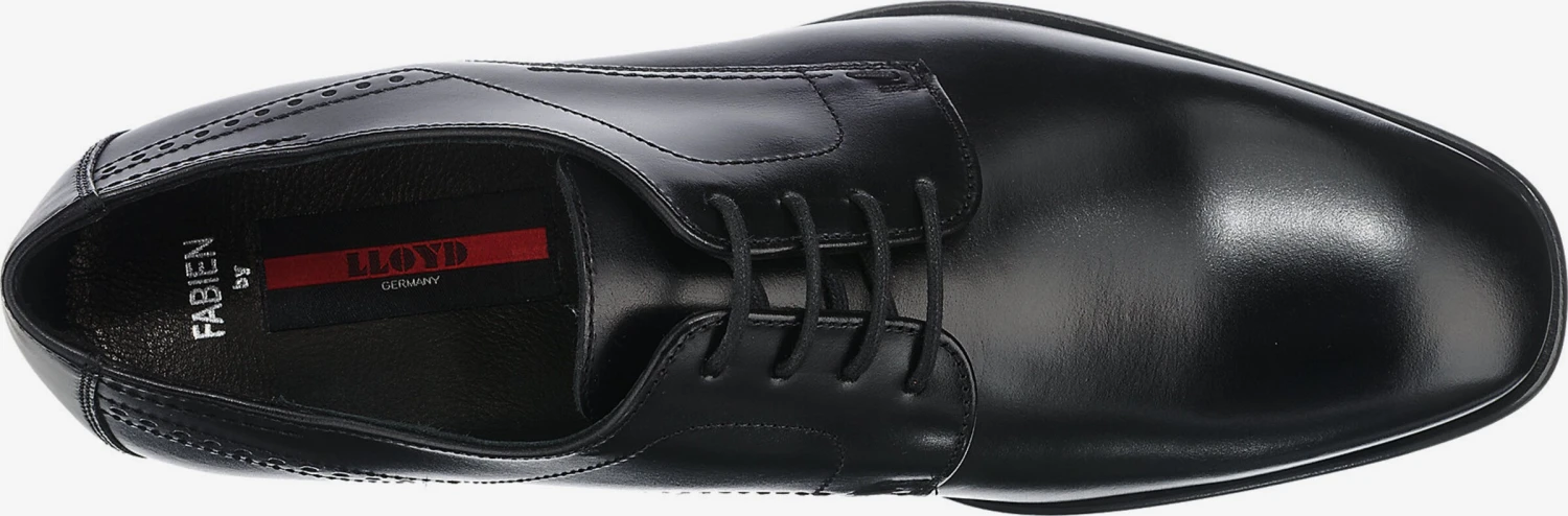 Lloyd Nette Schoenen Veterschoen Fabien Heren Zwart 5 Lloyd Nette Schoenen Veterschoen Fabien Heren Zwart - Afbeelding 5