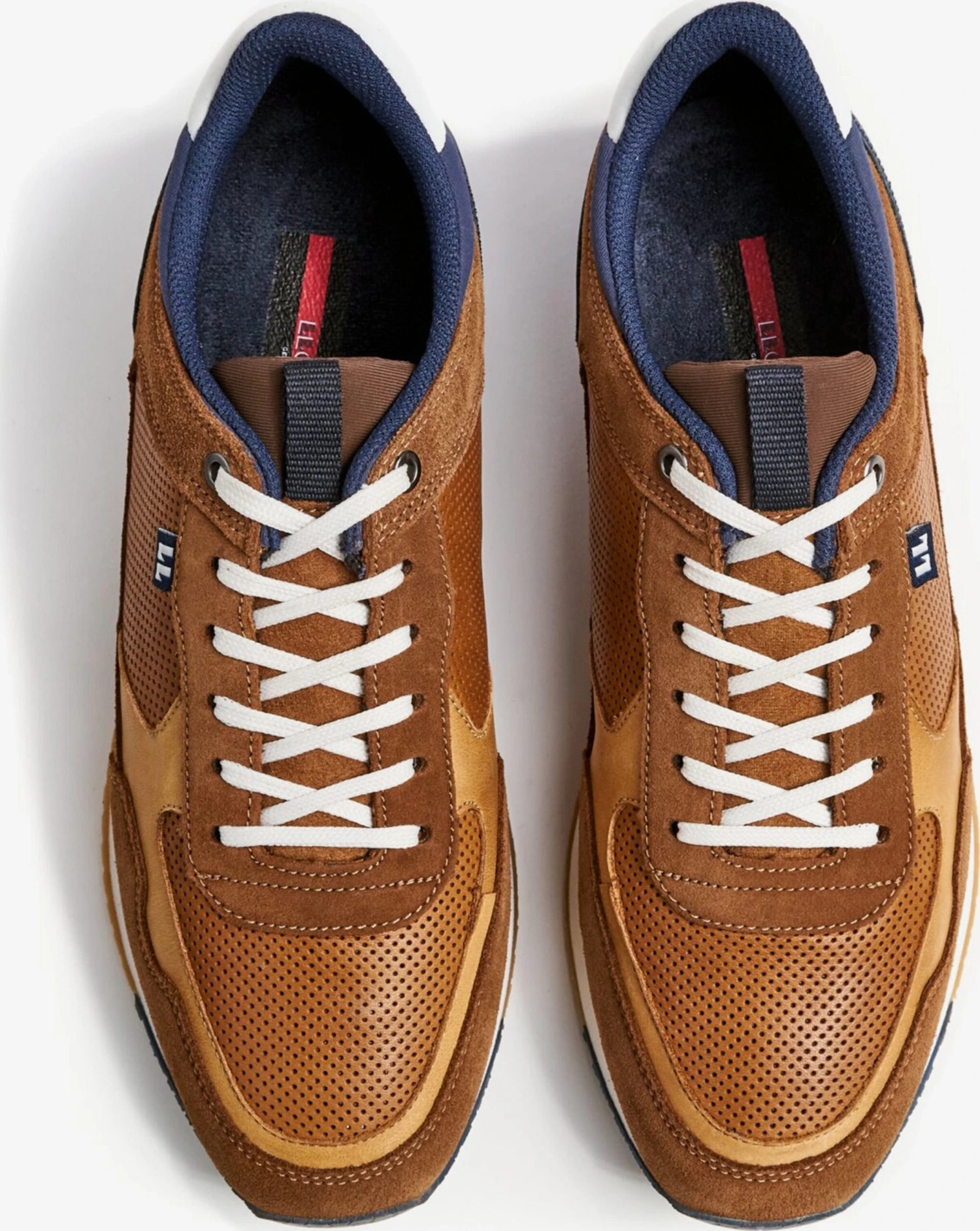 Lloyd Casual Sneakers Sneakers Laag EMILIAN Heren Karamel / Cognac 3 Lloyd Casual Sneakers Sneakers Laag EMILIAN Heren Karamel / Cognac - Afbeelding 3