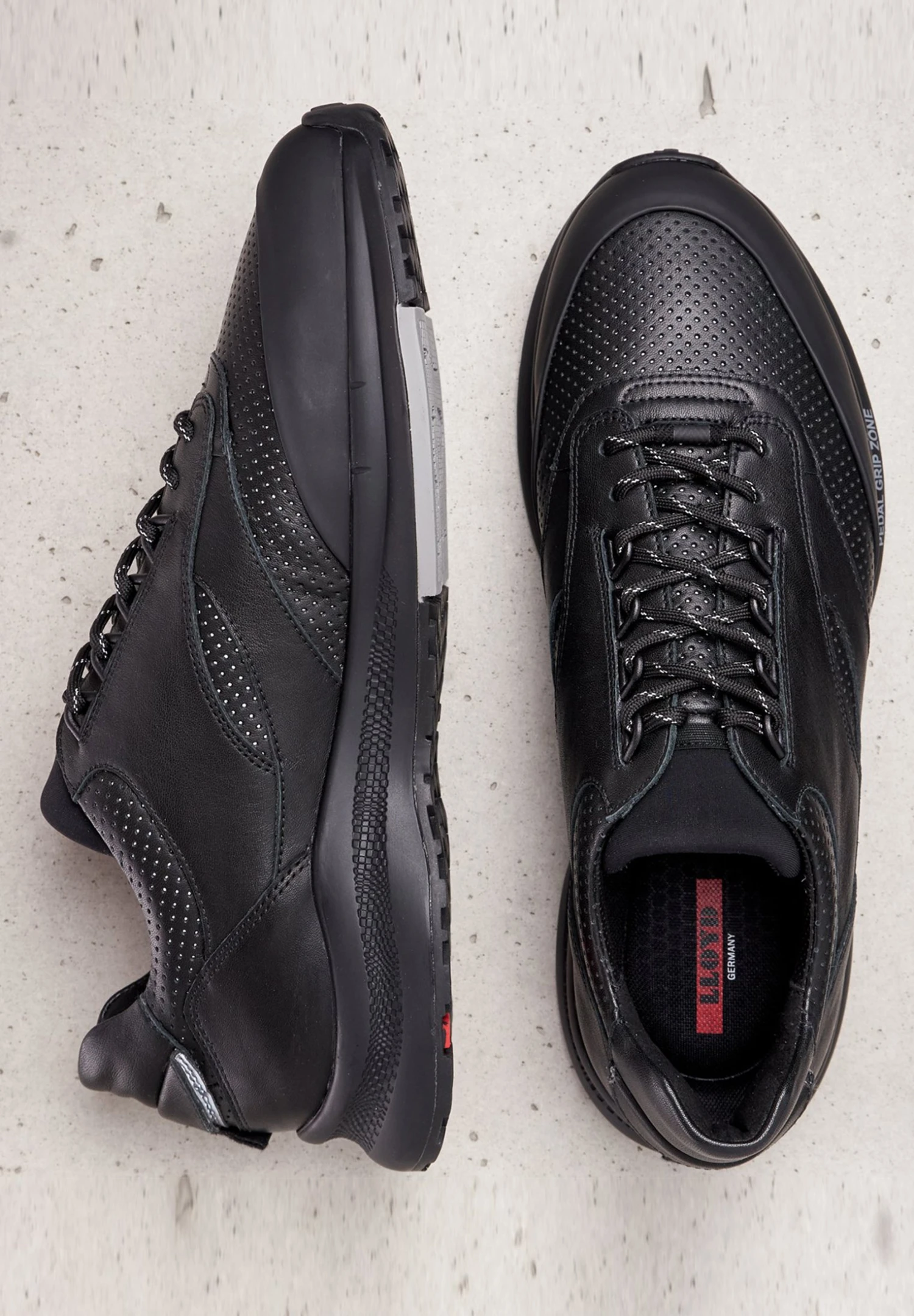 Lloyd Velo 1 Cycling Sneaker - Sneakers Laag - Schwarz 2 Lloyd Velo 1 Cycling Sneaker - Sneakers Laag - Schwarz - Afbeelding 2