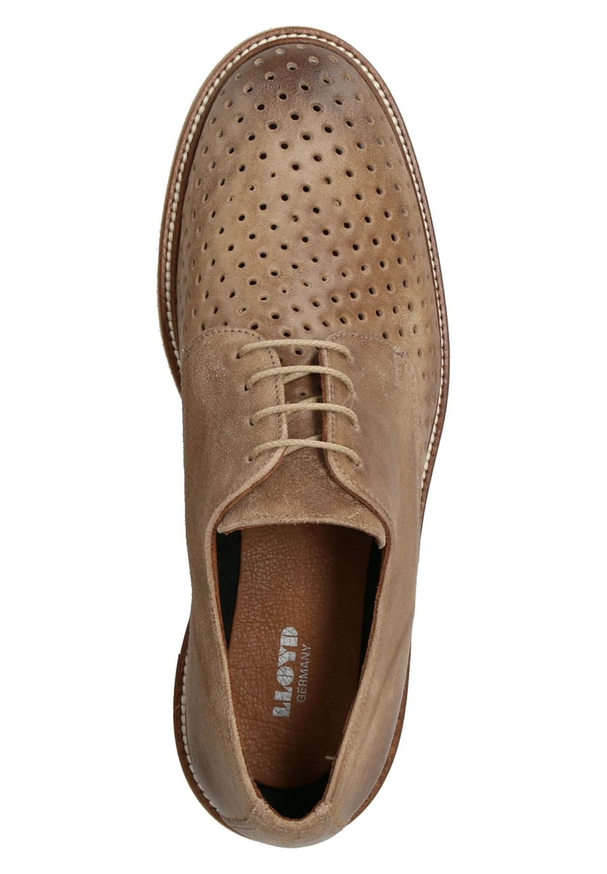 Lloyd Parker- Veterschoenen - Braun 3 Lloyd Parker- Veterschoenen - Braun - Afbeelding 3