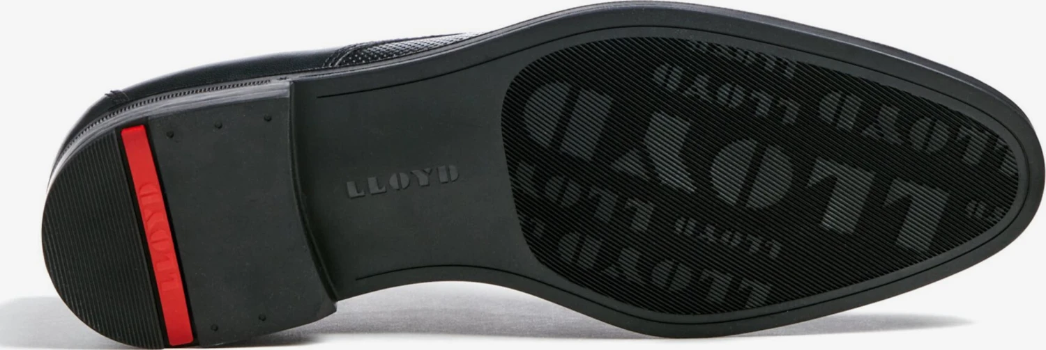 Lloyd Nette Schoenen Veterschoen FOLCO Heren Zwart 4 Lloyd Nette Schoenen Veterschoen FOLCO Heren Zwart - Afbeelding 4