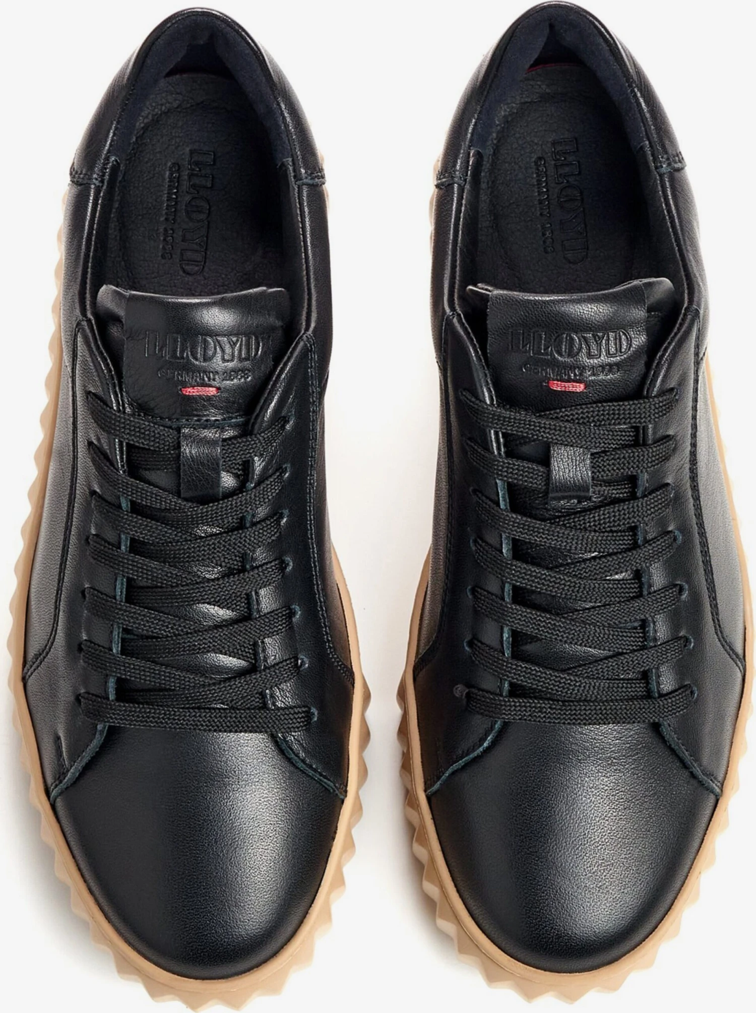 Lloyd Hoge Sneakers Sneakers Hoog Dames Zwart 2 Lloyd Hoge Sneakers Sneakers Hoog Dames Zwart - Afbeelding 2