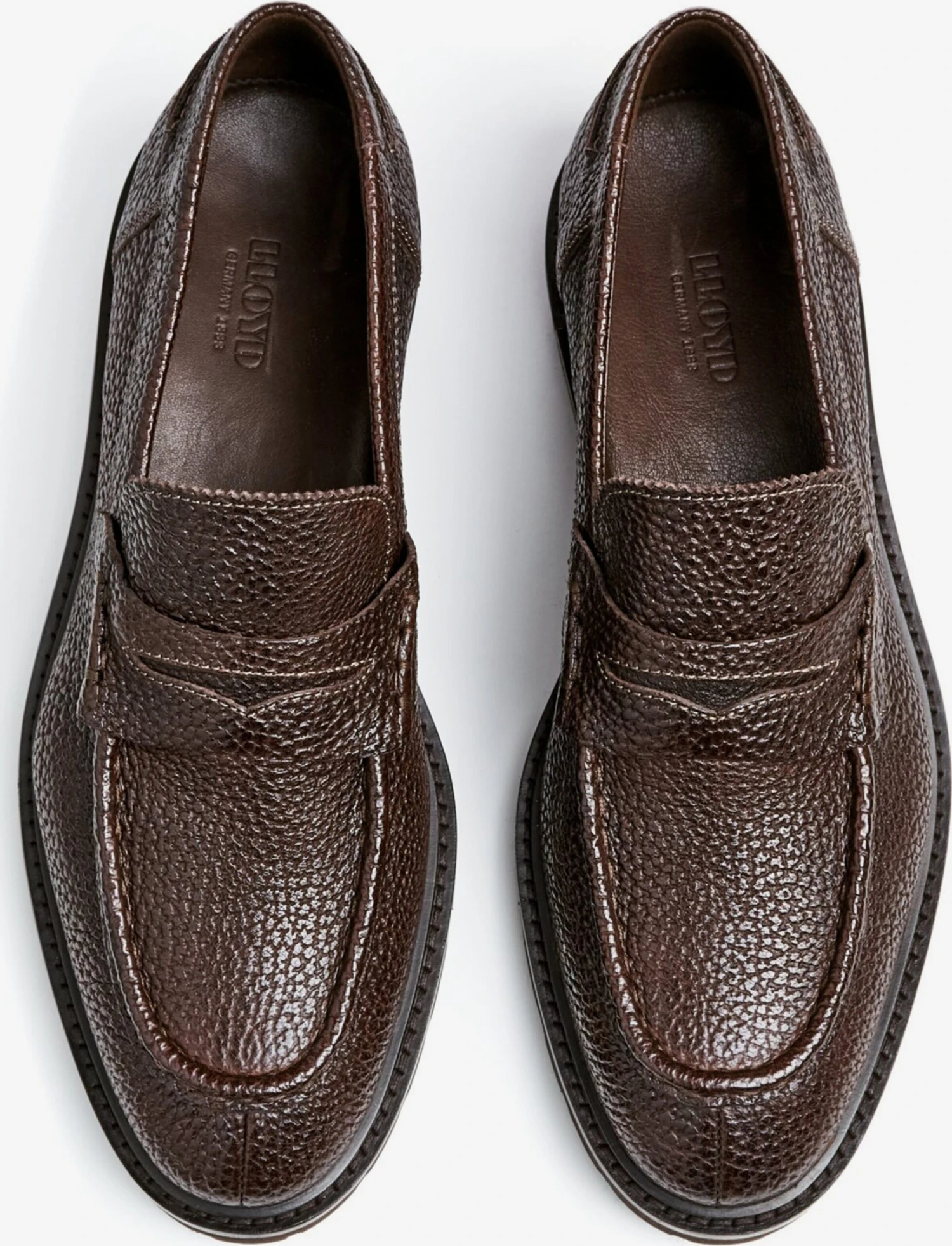 Lloyd Lage Schoenen Instappers Sheffied Heren Bruin 4 Lloyd Lage Schoenen Instappers Sheffied Heren Bruin - Afbeelding 4