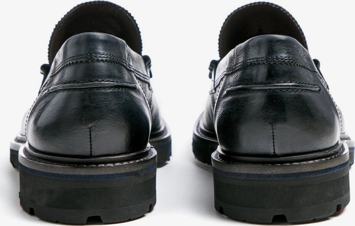 Lloyd Lage Schoenen Instappers Sheffied Heren Zwart 2 Lloyd Lage Schoenen Instappers Sheffied Heren Zwart - Afbeelding 2