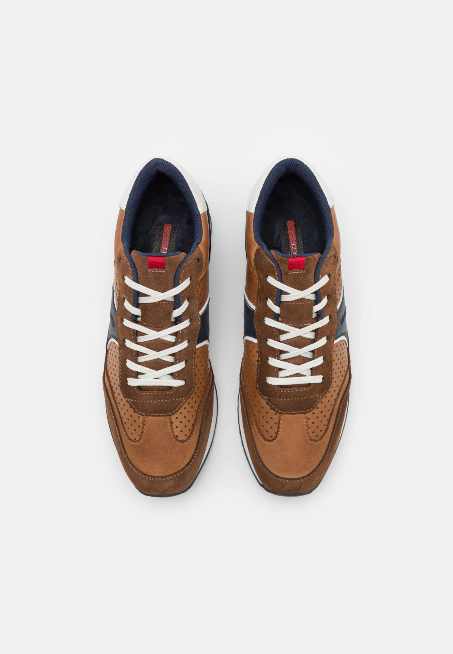 Lloyd Earl - Sneakers Laag - Cigar/Blue 4 Lloyd Earl - Sneakers Laag - Cigar/Blue - Afbeelding 4