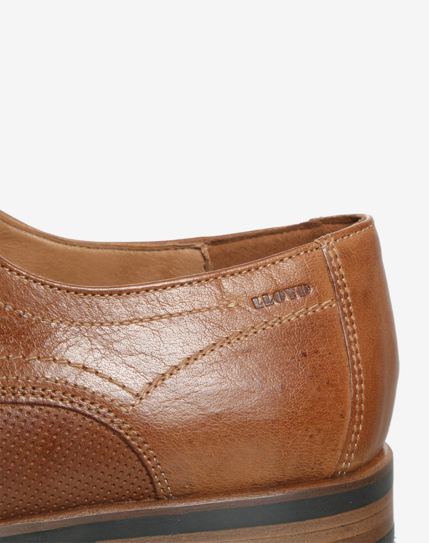 Lloyd Nette Schoenen Veterschoen Drayton Heren Cognac 5 Lloyd Nette Schoenen Veterschoen Drayton Heren Cognac - Afbeelding 5