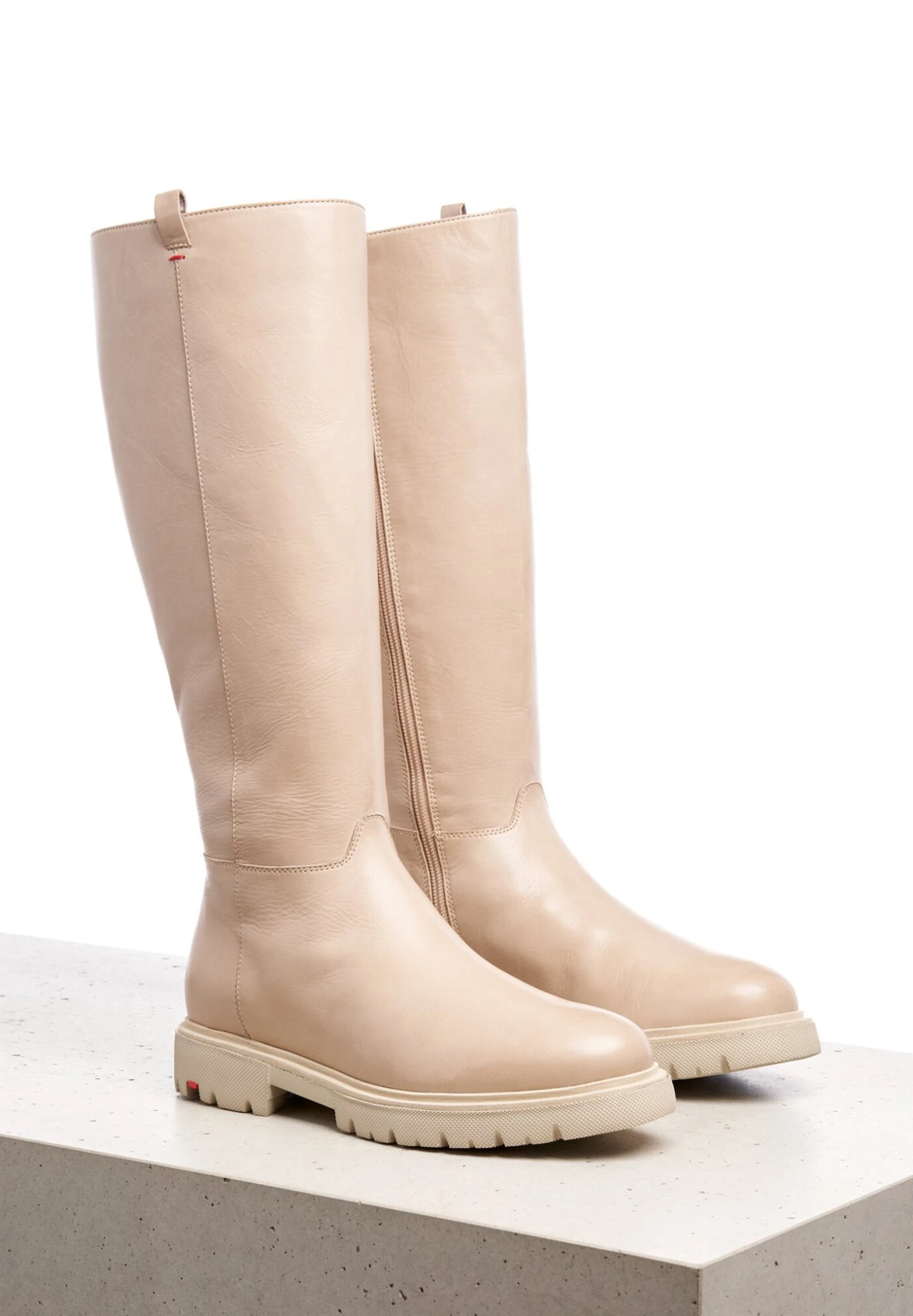 Lloyd Mit Ziernähten - Plateaulaarzen - Beige 3 Lloyd Mit Ziernähten - Plateaulaarzen - Beige - Afbeelding 3