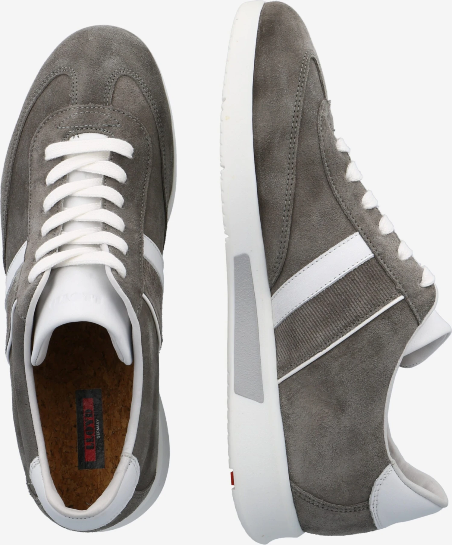 Lloyd Casual Sneakers Sneakers Laag BURT Heren Stone Grey 2 Lloyd Casual Sneakers Sneakers Laag BURT Heren Stone Grey - Afbeelding 2