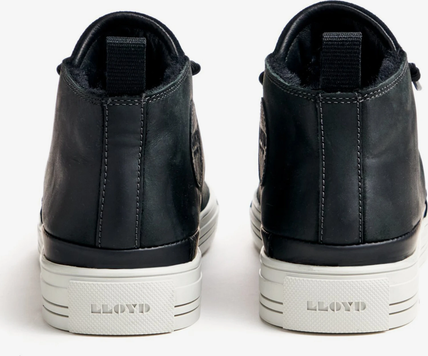 Lloyd Hoge Sneakers Sneakers Hoog Heren Zwart 2 Lloyd Hoge Sneakers Sneakers Hoog Heren Zwart - Afbeelding 2