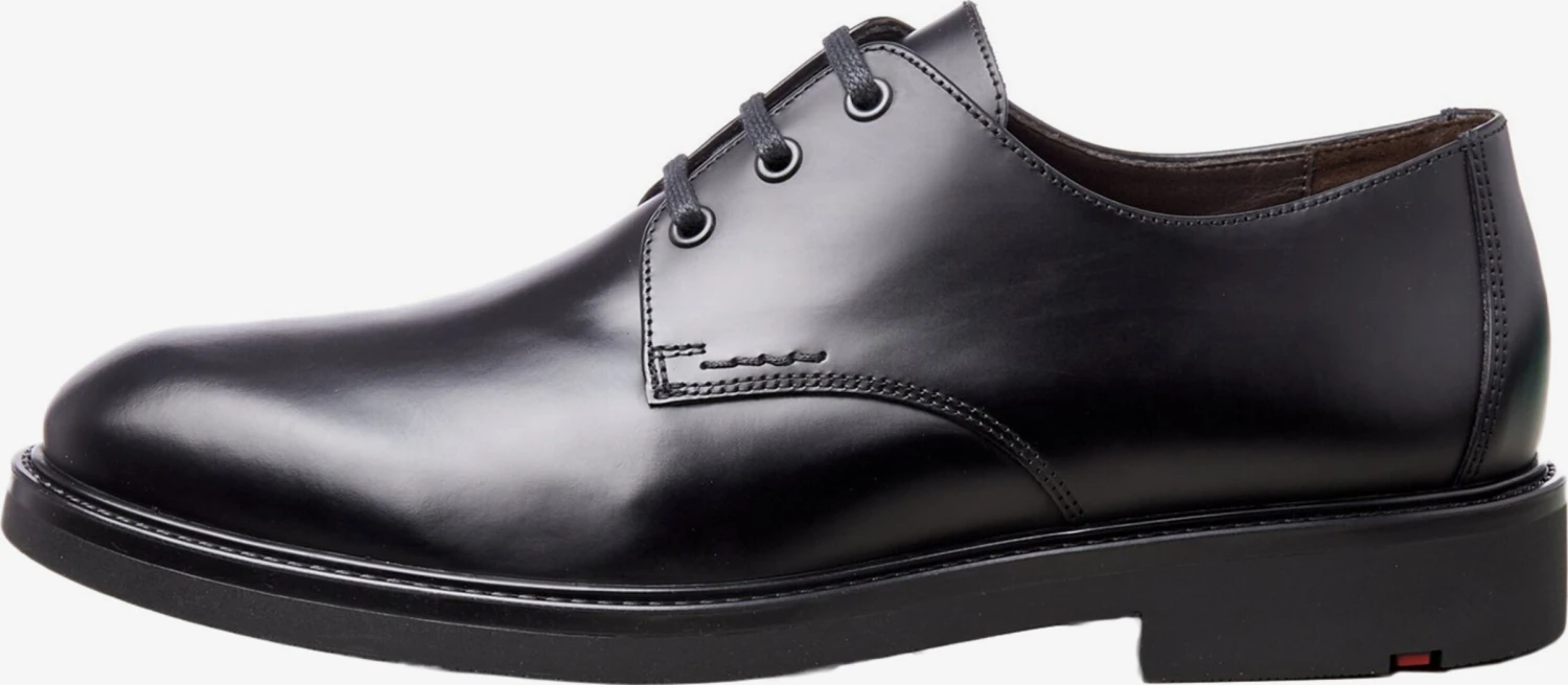 Lloyd Nette Schoenen Veterschoen SILVANO Heren Zwart 2 Lloyd Nette Schoenen Veterschoen SILVANO Heren Zwart - Afbeelding 2