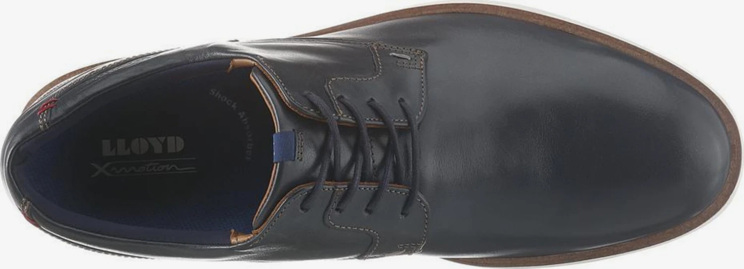 Lloyd Trending Veterschoen Milano Heren Kobaltblauw 5 Lloyd Trending Veterschoen Milano Heren Kobaltblauw - Afbeelding 5