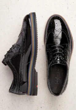 Lloyd Mit Flachem Blockabsatz - Veterschoenen - Schwarz -Lloyd Mode Schoenenwinkel 3567c35597d748a8b22d6b88b725bf6e