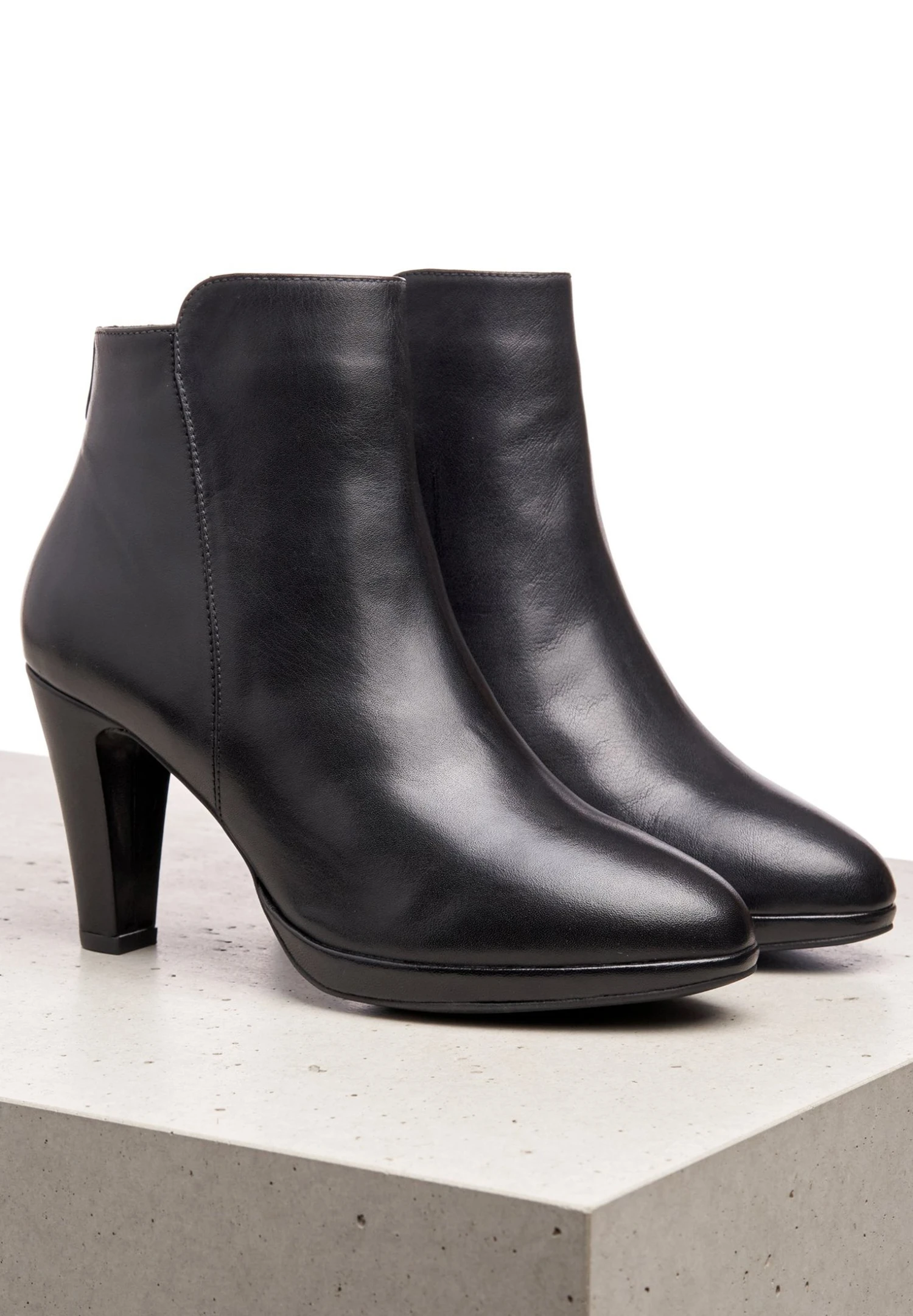 Lloyd Enkellaarsjes Met Hoge Hak - Schwarz 4 Lloyd Enkellaarsjes Met Hoge Hak - Schwarz - Afbeelding 4