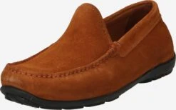 Lloyd Lage Schoenen Mocassins Emilio Heren Cognac