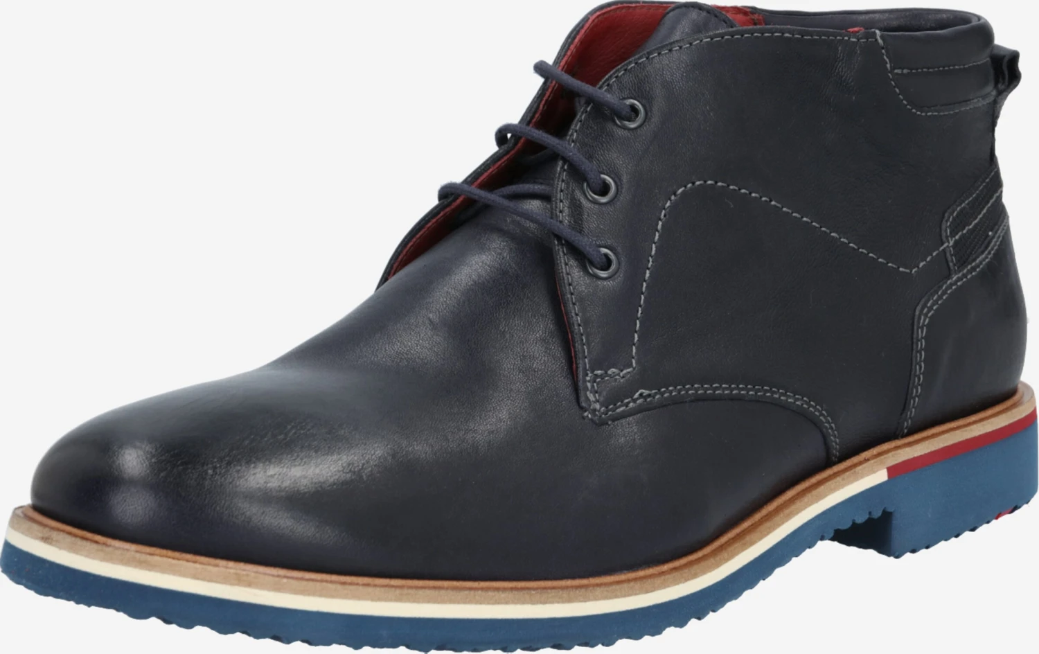 Lloyd Veterboots Chukka Boots Fabio Heren Nachtblauw 1 Lloyd Veterboots Chukka Boots Fabio Heren Nachtblauw