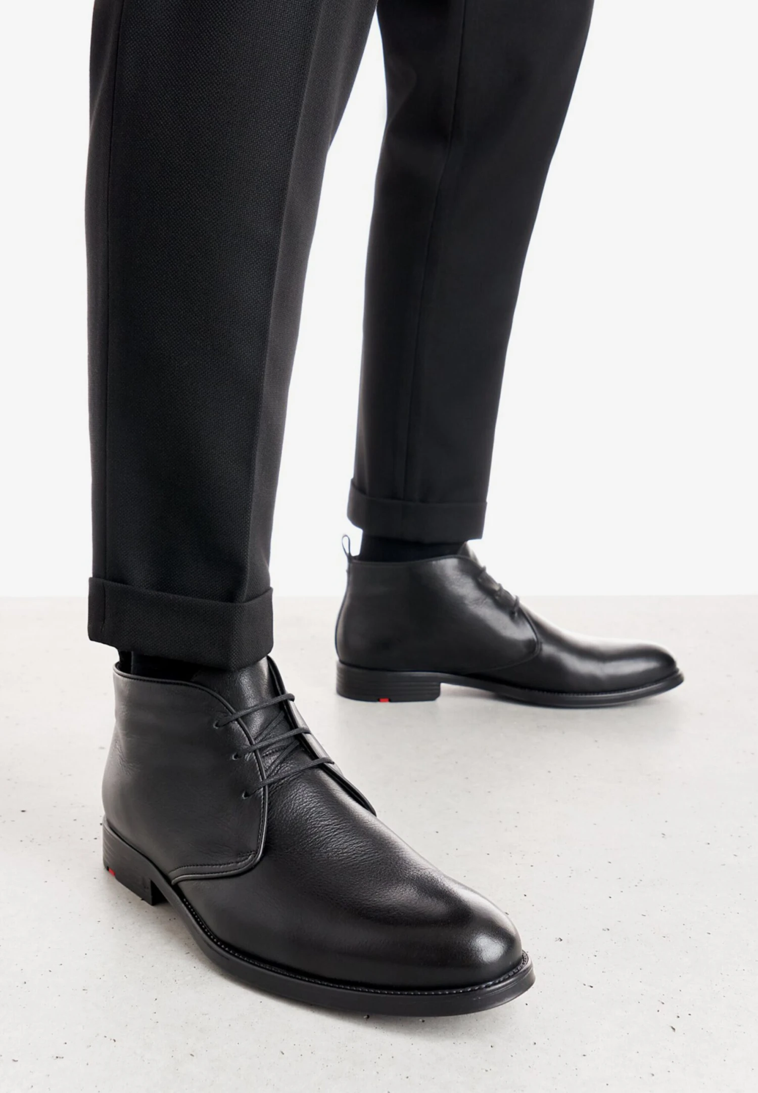 Lloyd Nette Schoenen Veterschoen HERAS Heren Zwart 8 Lloyd Nette Schoenen Veterschoen HERAS Heren Zwart - Afbeelding 8