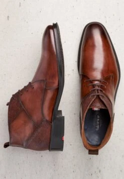 Lloyd Boots & Laarzen Veterboots GIBSON Heren Bruin -Lloyd Mode Schoenenwinkel 43d6bd3323baeabc8698af92d9eb9323