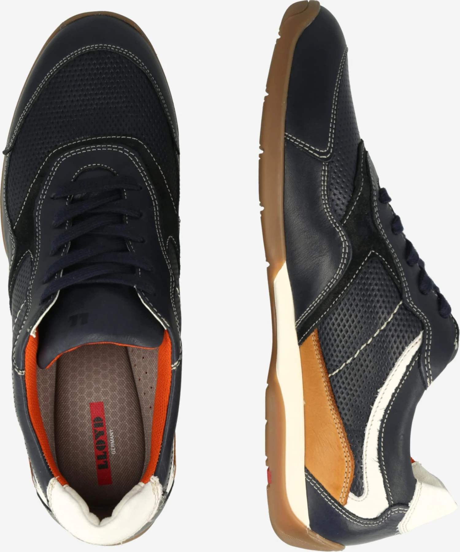 Lloyd Casual Sneakers Sneakers Laag Heren Donkerblauw 2 Lloyd Casual Sneakers Sneakers Laag Heren Donkerblauw - Afbeelding 2