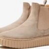 Lloyd Enkellaarsjes Chelsea Boots Dames Beige