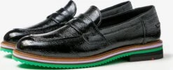 Lloyd Loafers Instappers Dames Zwart