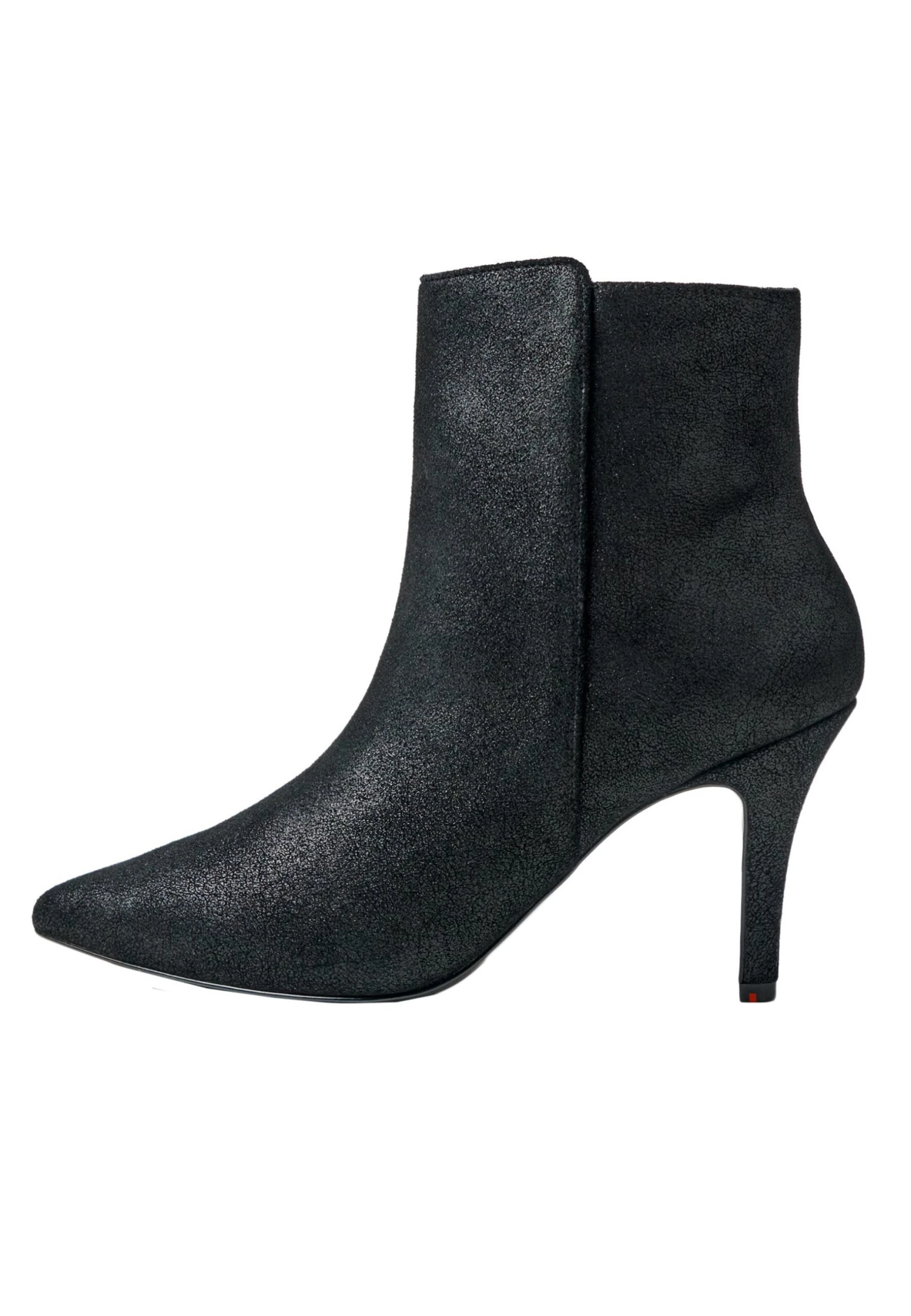 Lloyd Moderne- Enkellaarsjes Met Hoge Hak - Schwarzmeliert 1 Lloyd Moderne- Enkellaarsjes Met Hoge Hak - Schwarzmeliert