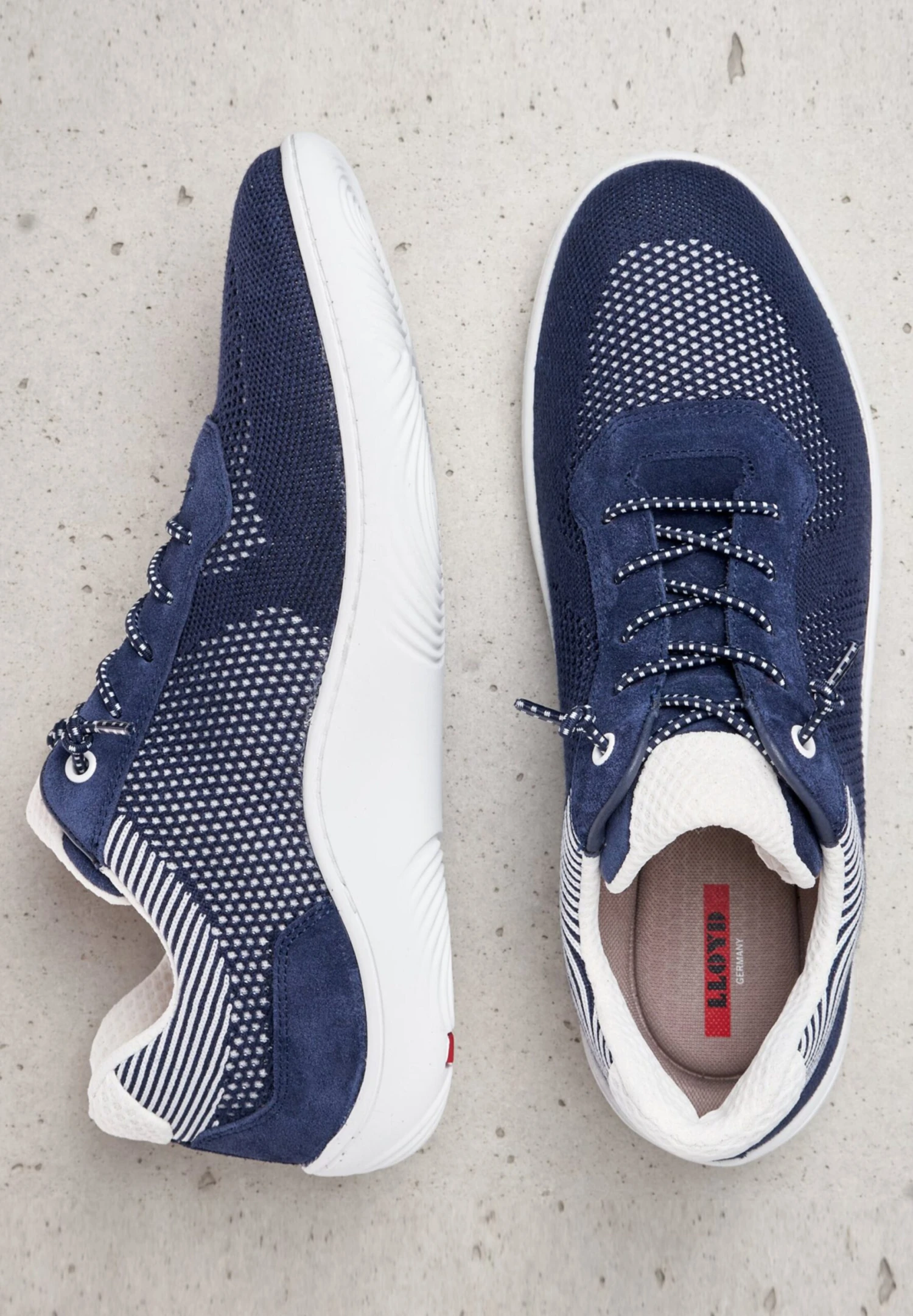 Lloyd Casual Sneakers Sneakers Laag Adamson Heren Donkerblauw 3 Lloyd Casual Sneakers Sneakers Laag Adamson Heren Donkerblauw - Afbeelding 3