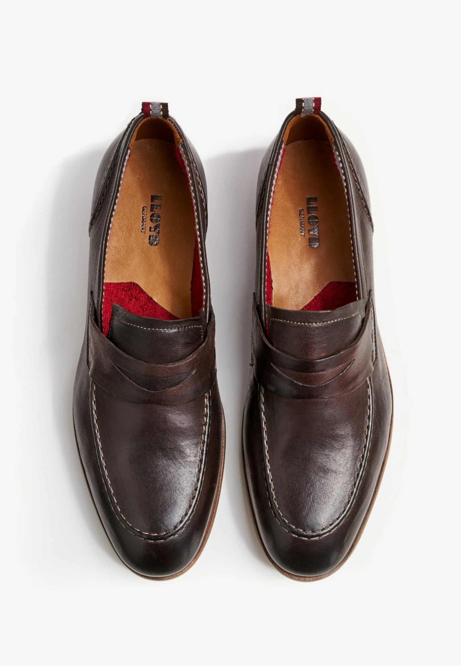 Lloyd Nette Schoenen Instappers Heren Bruin 4 Lloyd Nette Schoenen Instappers Heren Bruin - Afbeelding 4