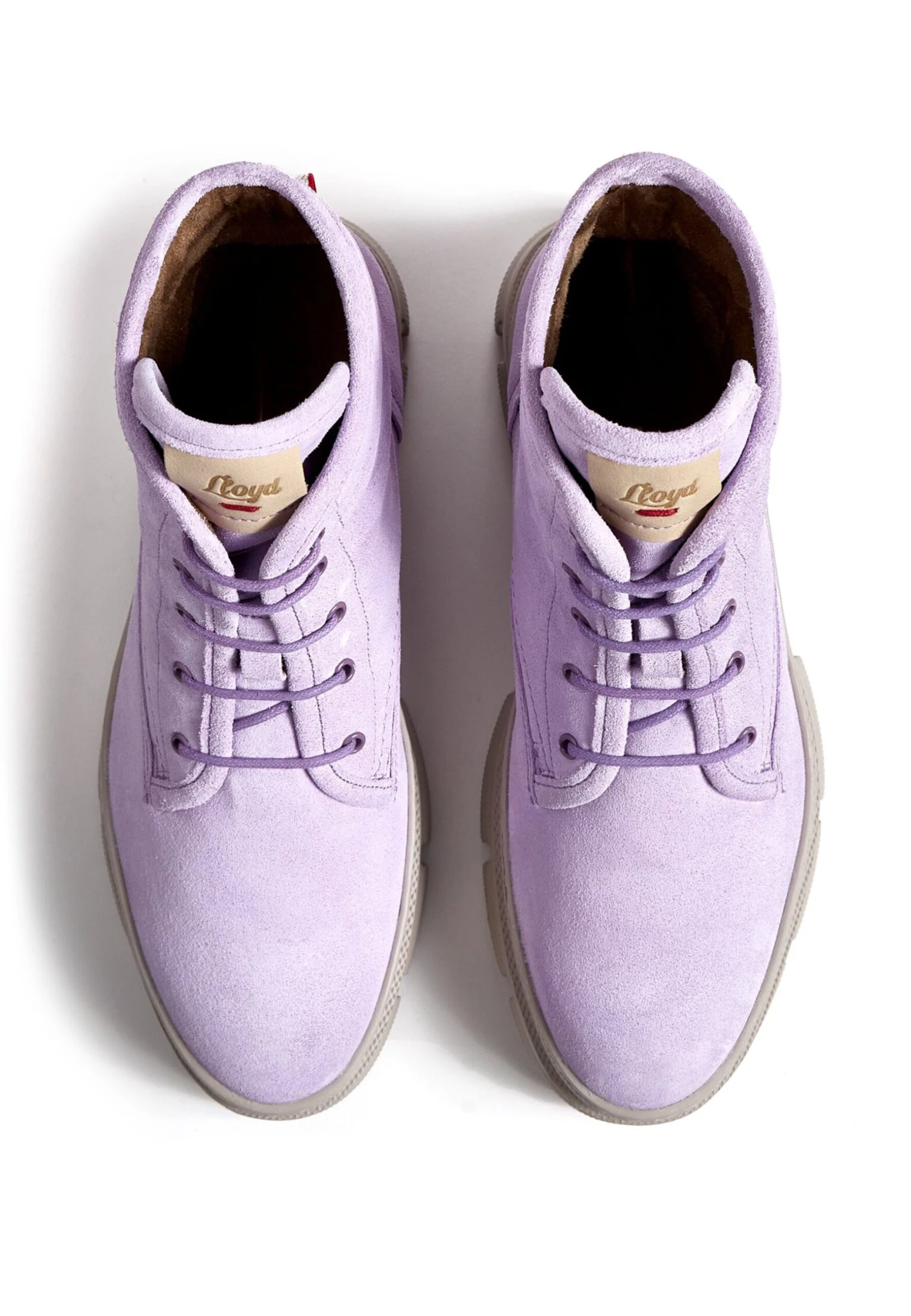 Lloyd Moderne - Enkellaarsjes Met Plateauzool - Lavendel 4 Lloyd Moderne - Enkellaarsjes Met Plateauzool - Lavendel - Afbeelding 4