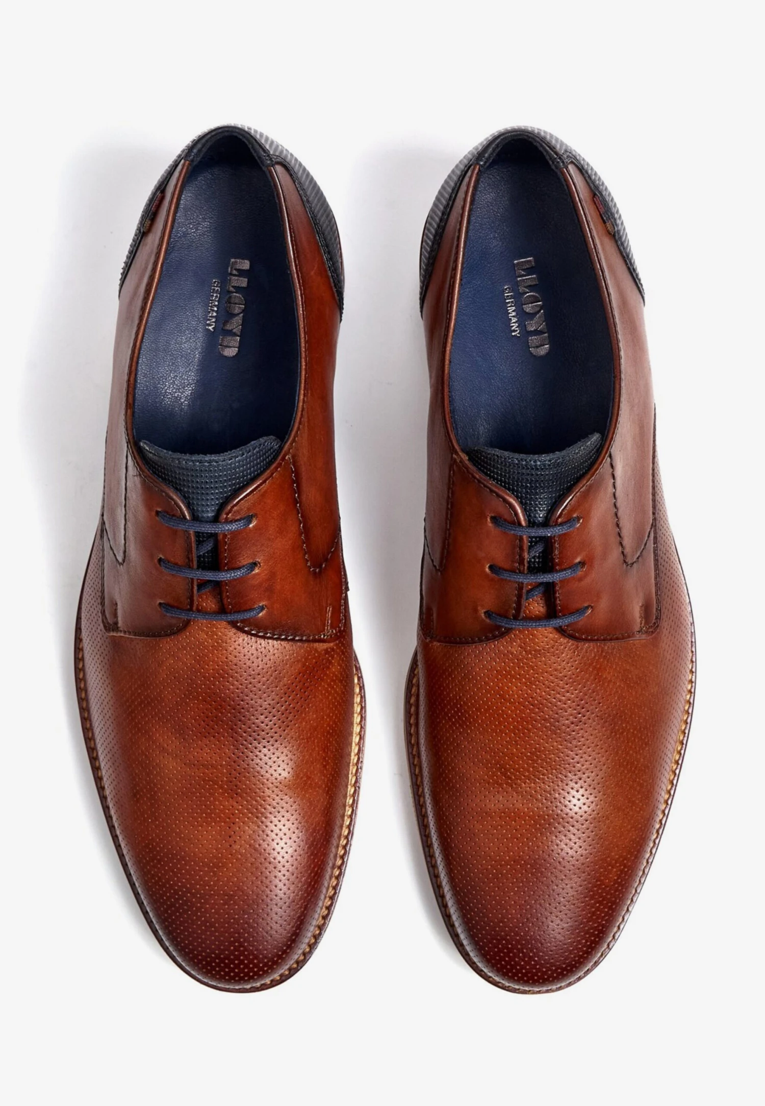 Lloyd Nette Schoenen Veterschoen Lagos Heren Cognac 5 Lloyd Nette Schoenen Veterschoen Lagos Heren Cognac - Afbeelding 5
