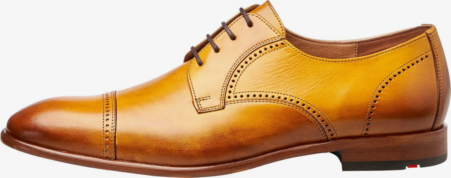 Lloyd Nette Schoenen Veterschoen SANGOR Heren Geel 2 Lloyd Nette Schoenen Veterschoen SANGOR Heren Geel - Afbeelding 2