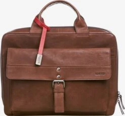 Lloyd Leren Tassen Aktentas Heren Donkerbruin
