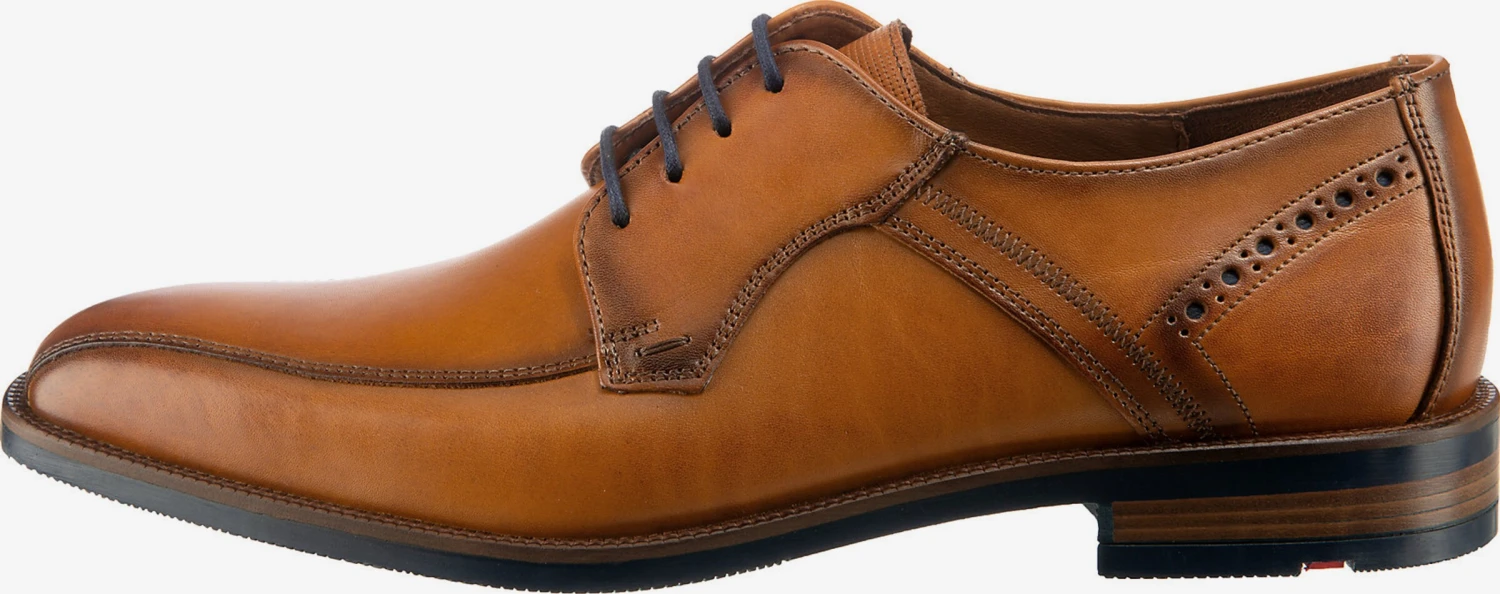 Lloyd Nette Schoenen Veterschoen Heren Karamel 2 Lloyd Nette Schoenen Veterschoen Heren Karamel - Afbeelding 2