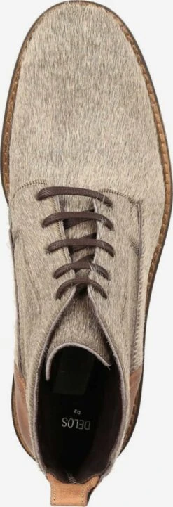 Lloyd Enkellaarsjes Veterlaarsjes Dames Grijs -Lloyd Mode Schoenenwinkel 6830e9a969197196f1c6456b23773920