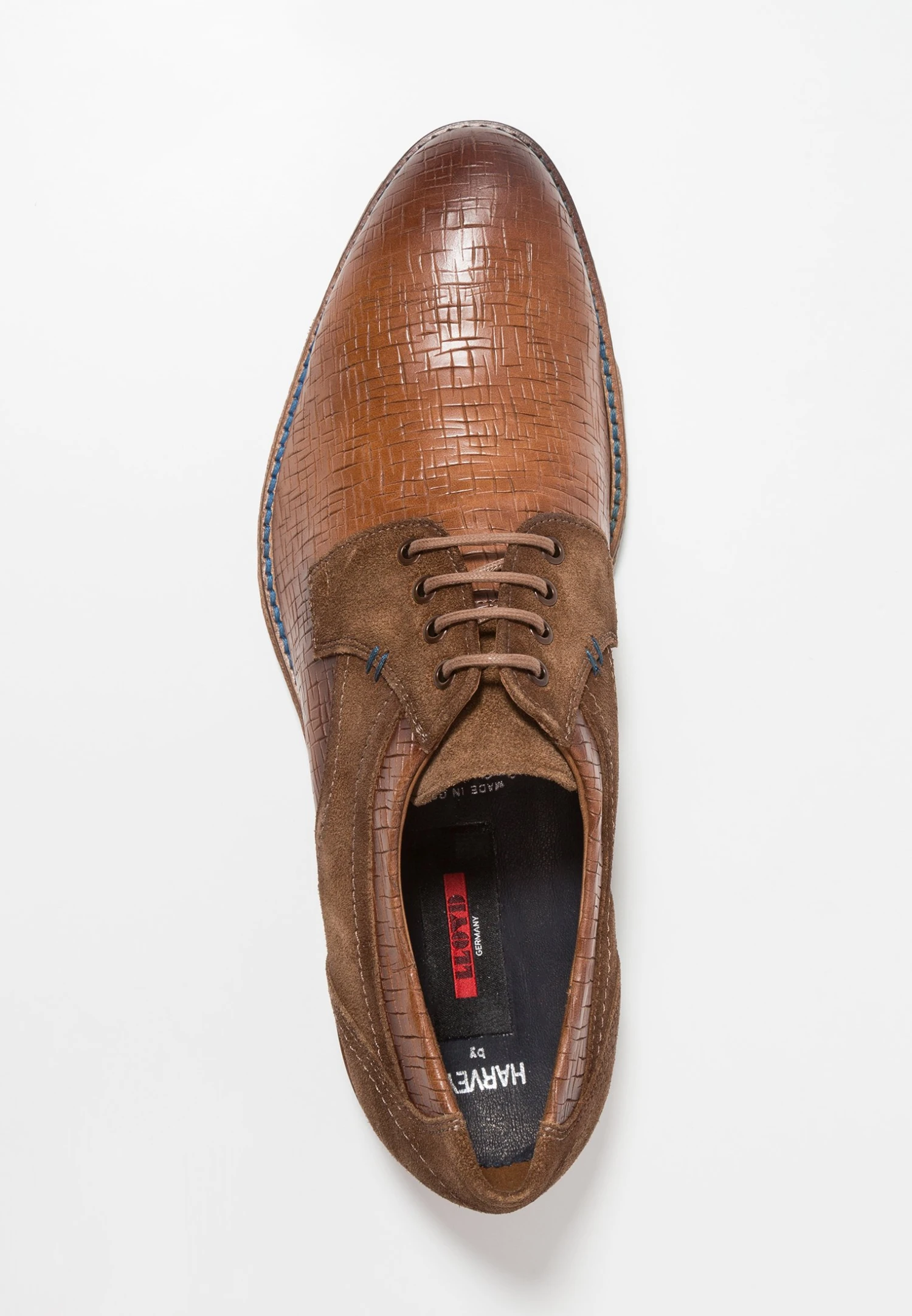 Lloyd Harvey - Veterschoenen - Brandy/Malt 2 Lloyd Harvey - Veterschoenen - Brandy/Malt - Afbeelding 2