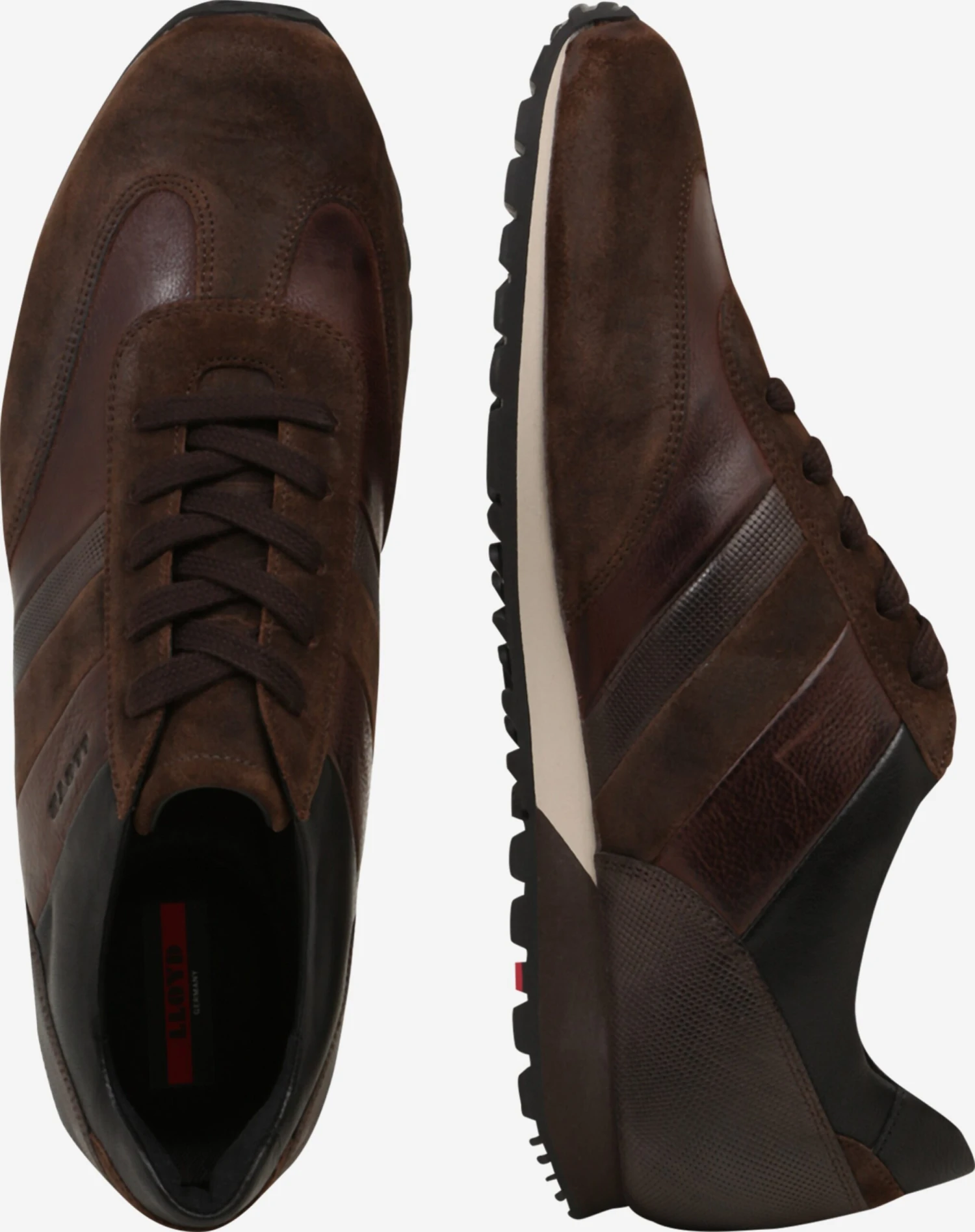 Lloyd Running Sneakers Sneakers Laag Agon Heren Chocoladebruin 2 Lloyd Running Sneakers Sneakers Laag Agon Heren Chocoladebruin - Afbeelding 2