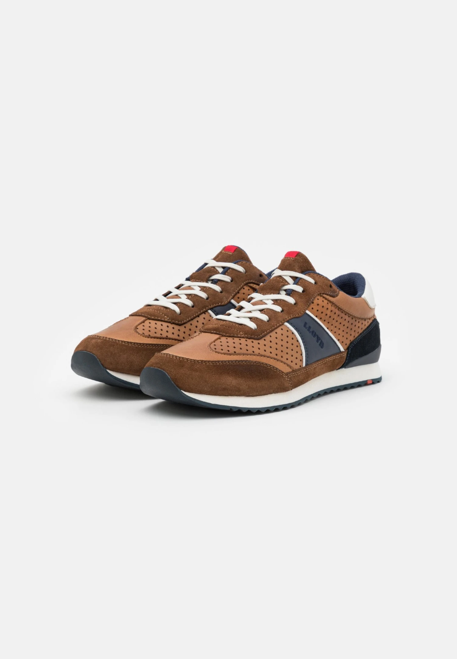 Lloyd Earl - Sneakers Laag - Cigar/Blue 2 Lloyd Earl - Sneakers Laag - Cigar/Blue - Afbeelding 2