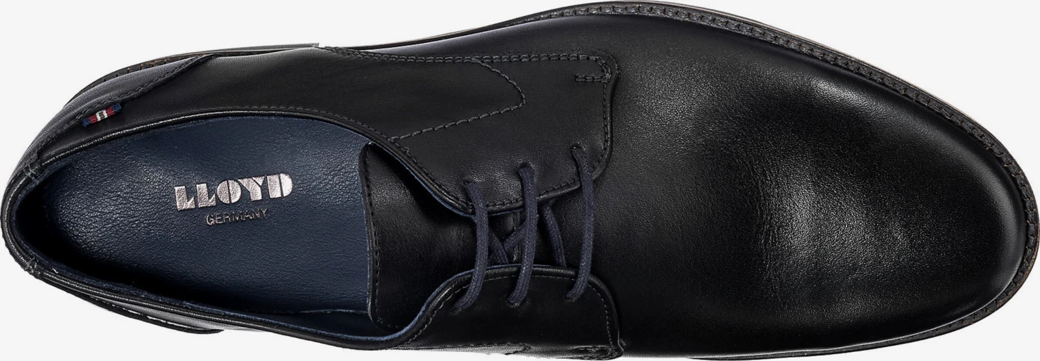 Lloyd Nette Schoenen Veterschoen Langston Heren Zwart 5 Lloyd Nette Schoenen Veterschoen Langston Heren Zwart - Afbeelding 5