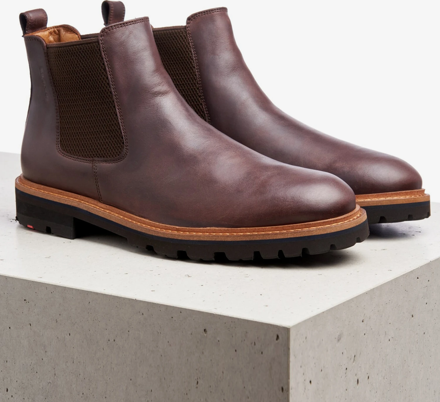 Lloyd Enkelboots Chelsea Boots FEDOR Heren Bruin 3 Lloyd Enkelboots Chelsea Boots FEDOR Heren Bruin - Afbeelding 3