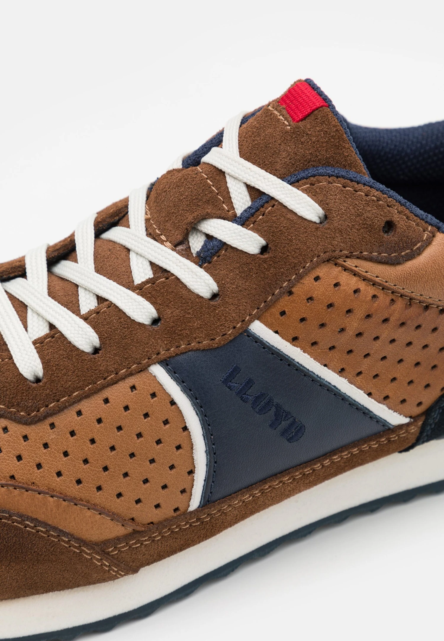 Lloyd Earl - Sneakers Laag - Cigar/Blue 6 Lloyd Earl - Sneakers Laag - Cigar/Blue - Afbeelding 6