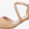 Lloyd Sandalen Met Hak Sandaal Dames Beige