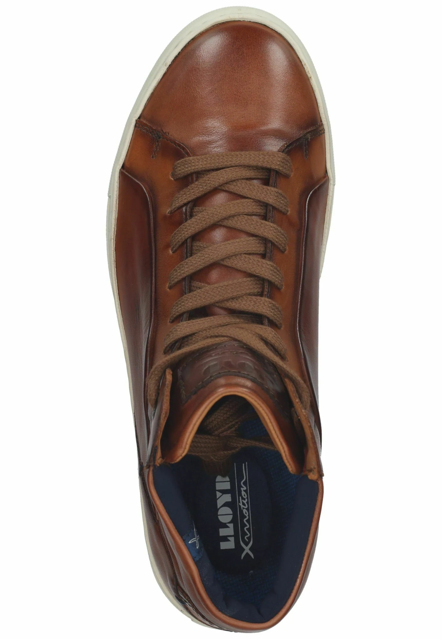 Lloyd Sneakers Hoog -Cognac 3 Lloyd Sneakers Hoog -Cognac - Afbeelding 3