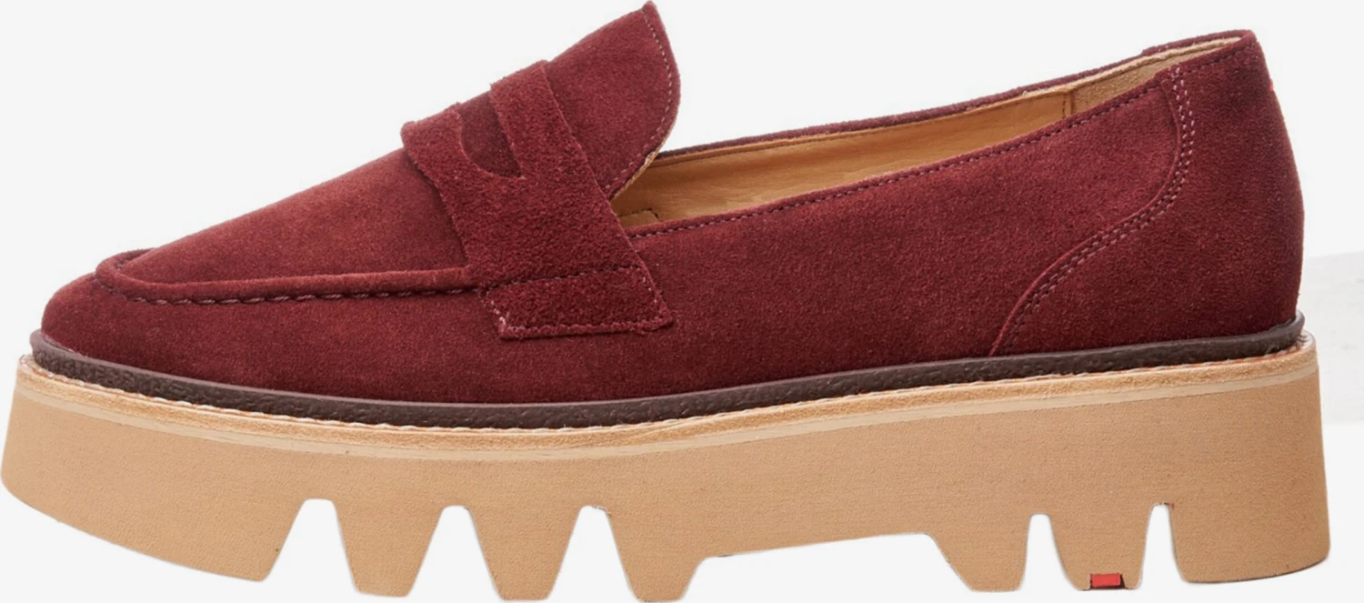 Lloyd Loafers Instappers Dames Bordeaux 2 Lloyd Loafers Instappers Dames Bordeaux - Afbeelding 2