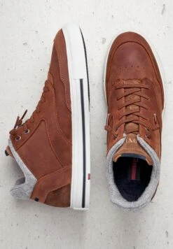 Lloyd Hoge Sneakers Sneakers Hoog ELLISON Heren Bruin -Lloyd Mode Schoenenwinkel 915cec2a5f154ab3958bee21fa9f89a4