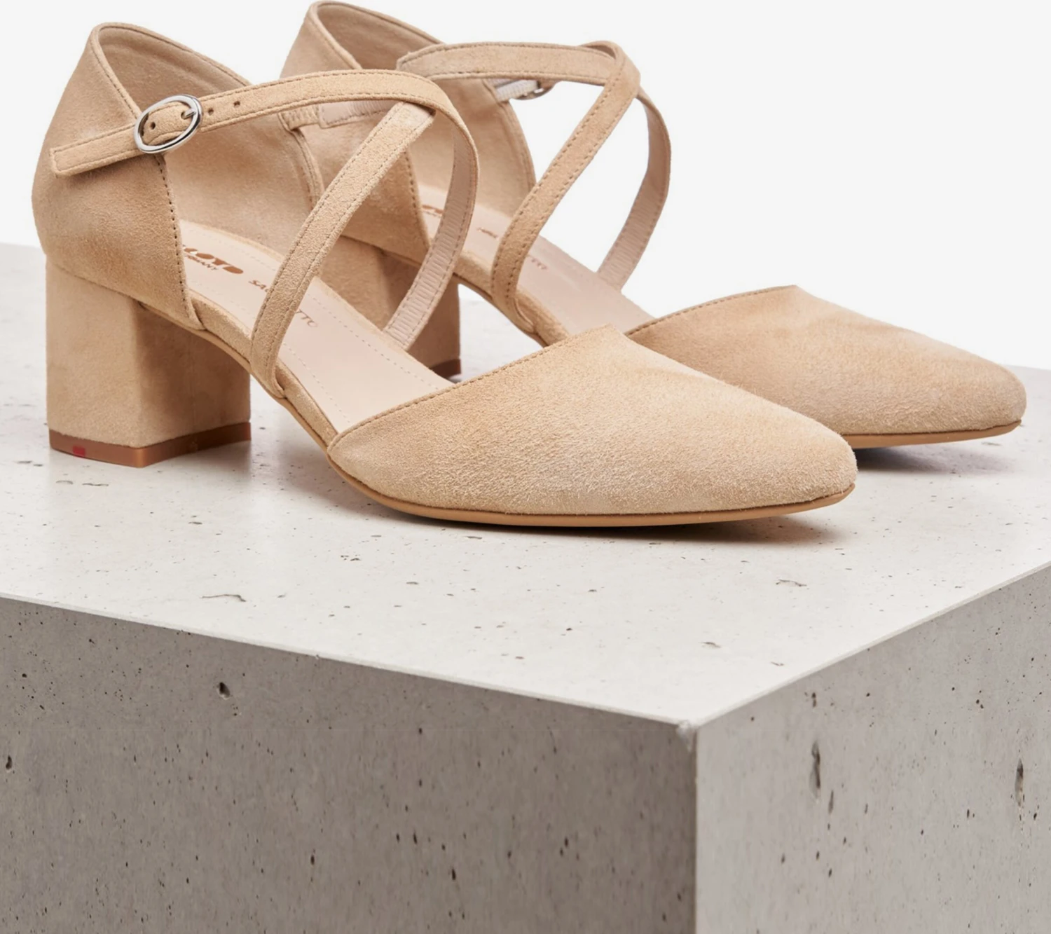 Lloyd Sandalen Met Hak Sandaal Dames Beige 3 Lloyd Sandalen Met Hak Sandaal Dames Beige - Afbeelding 3