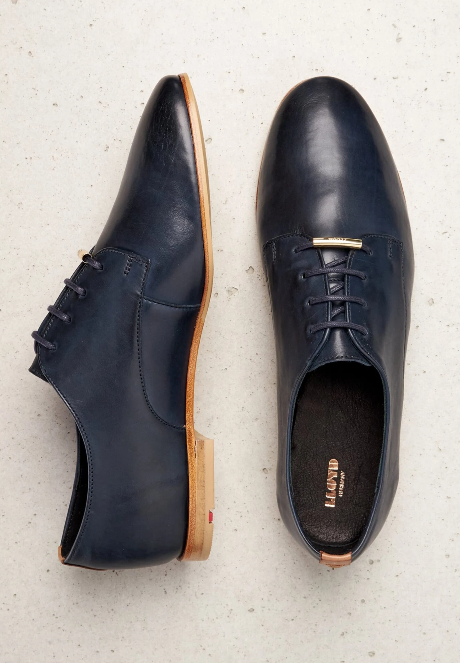 Lloyd Veterschoenen Veterschoen Dames Navy 3 Lloyd Veterschoenen Veterschoen Dames Navy - Afbeelding 3