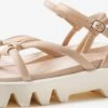 Lloyd Sandalen Met Hak Sandalen Met Riem Dames Beige