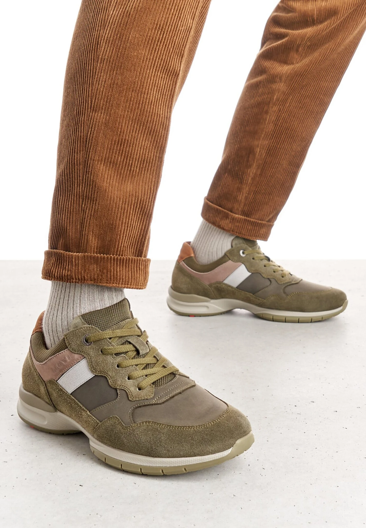 Lloyd Casual Sneakers Sneakers Laag KANT Heren Groen 2 Lloyd Casual Sneakers Sneakers Laag KANT Heren Groen - Afbeelding 2